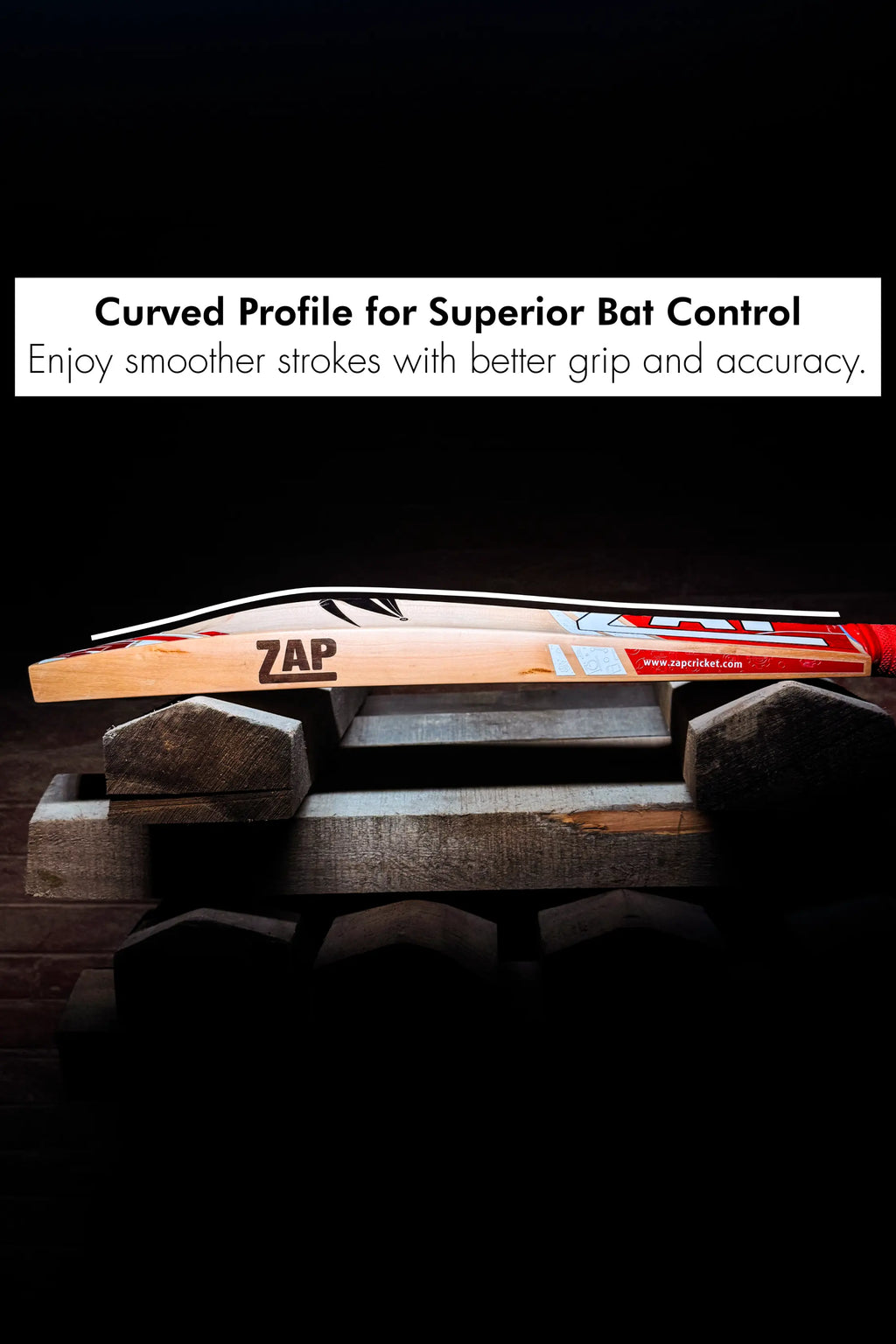 ZAP Classic Sixer English Willow Bat