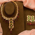 Kundan Necklace Set - 18 inches