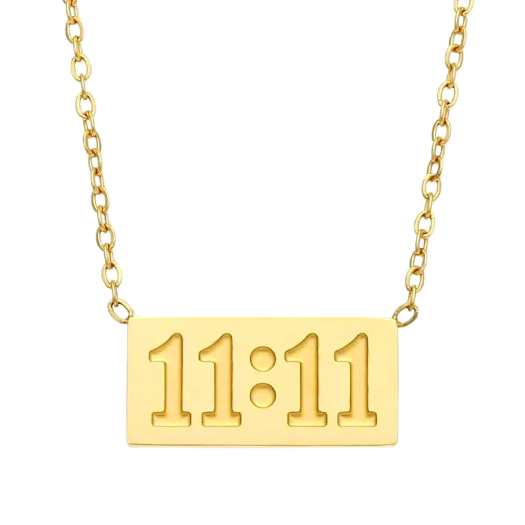 1111 Angel Number Necklace-soristyle