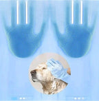 bathing hand gloves + Pet Grooming  Silicone Dog Brush